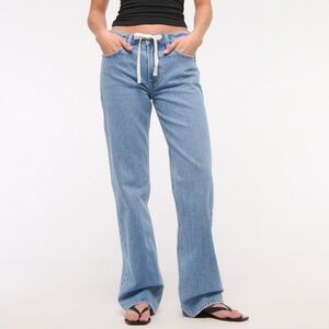 Abercrombie & Fitch Light Blue Straight Leg Jeans